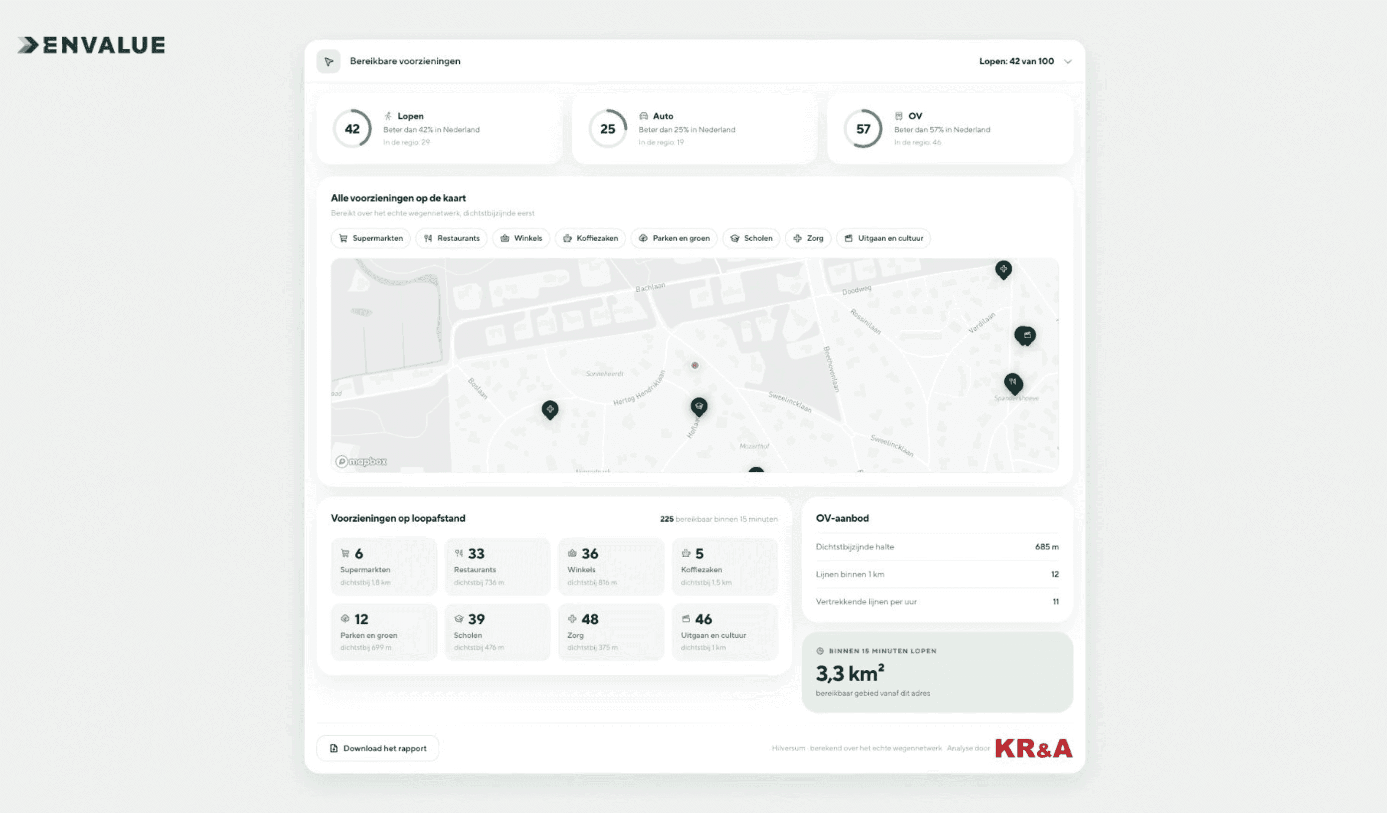 Envalue en KR&A bundelen krachten: Connectivity Score beschikbaar in Envalue Platform